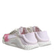 Dolce & Gabbana Λευκά NS1 Low Top Αθλητικά Παπούτσια με Κορδόνια