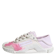 Dolce & Gabbana White NS1 Lace Up Low Top Sneakers Shoes