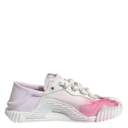 Dolce & Gabbana White NS1 Lace Up Low Top Sneakers Shoes