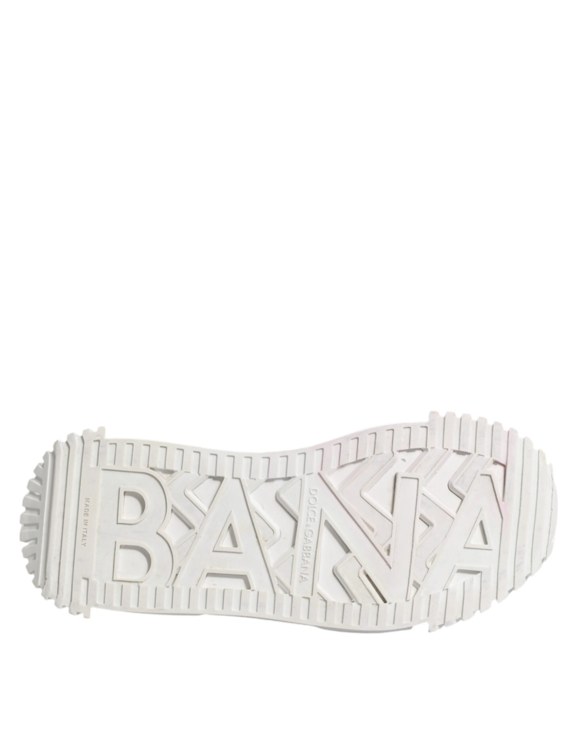 Dolce & Gabbana Λευκά NS1 Low Top Αθλητικά Παπούτσια με Κορδόνια