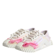 Dolce & Gabbana White NS1 Lace Up Low Top Sneakers Shoes
