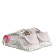 Dolce & Gabbana White NS1 Lace Up Low Top Sneakers Shoes