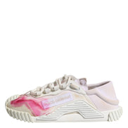 Dolce & Gabbana White NS1 Lace Up Low Top Sneakers Shoes