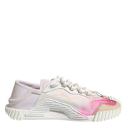 Dolce & Gabbana White NS1 Lace Up Low Top Sneakers Shoes