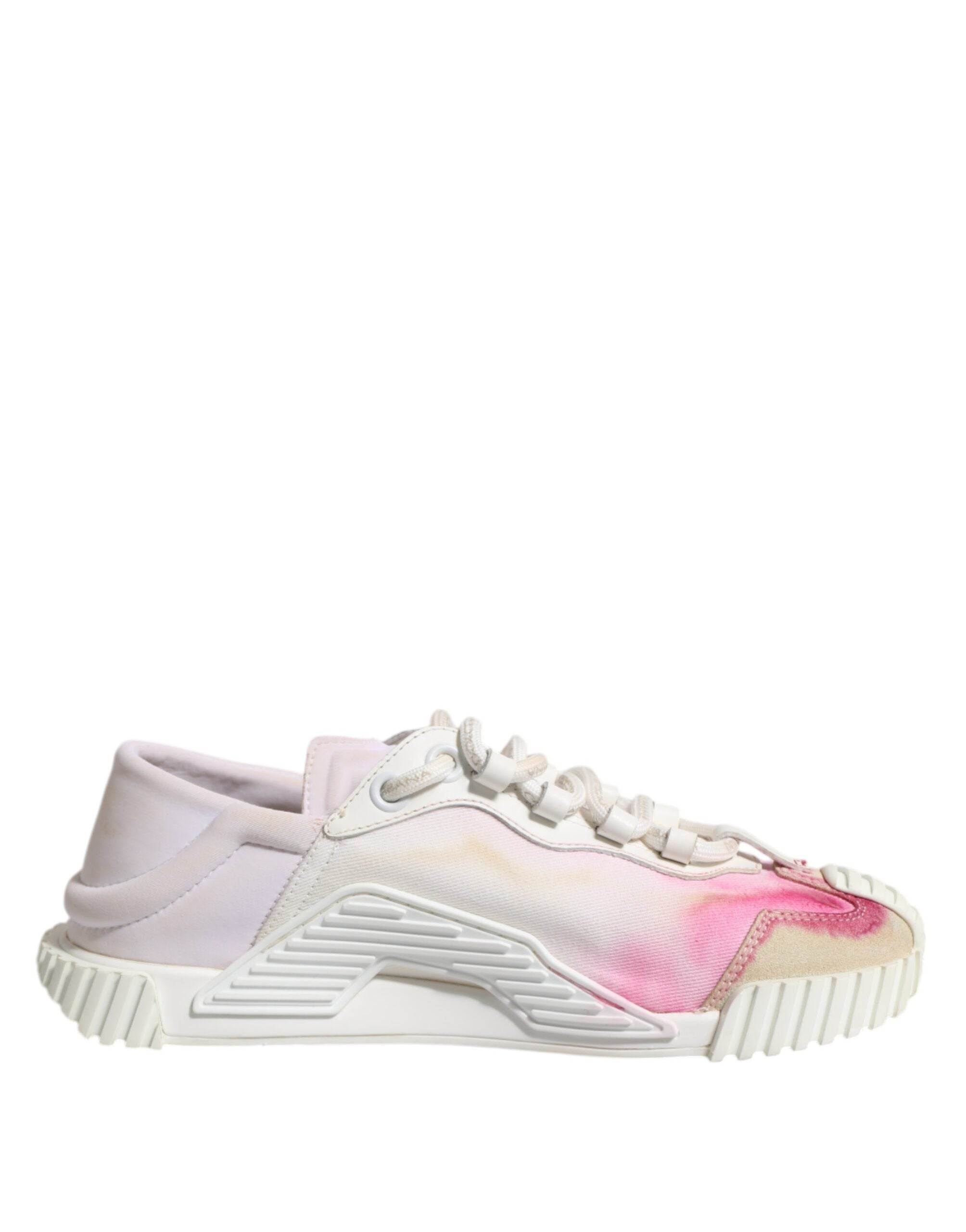 Dolce & Gabbana Λευκά NS1 Low Top Sneakers με κορδόνια