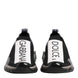 Dolce & Gabbana Black Sorrento Slip On Low Top Sneakers Shoes