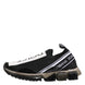 Dolce & Gabbana Black Sorrento Slip On Low Top Sneakers Shoes