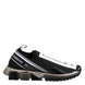 Dolce & Gabbana Black Sorrento Slip On Low Top Sneakers Shoes
