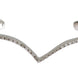 Nialaya Skyfall CZ 925 Silver Bangle Bracelet