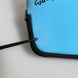 Dolce & Gabbana Blue Nylon DG Logo Print Clutch Zip Pouch Bag
