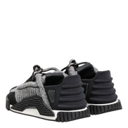 Dolce & Gabbana Black Gray NS1 Low Top Sneakers Shoes