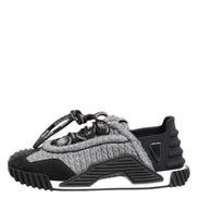 Dolce & Gabbana Black Gray NS1 Low Top Sneakers Shoes