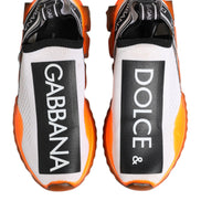 Dolce & Gabbana White Sorrento Slip On Low Top Sneakers Shoes