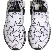 Dolce & Gabbana White Stars Sorrento Low Top Sneakers Shoes