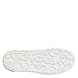 Dolce & Gabbana White Yellow Leather Low Top Sneakers Shoes