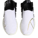 Dolce & Gabbana White Black Low Top Sorrento Sneakers Shoes