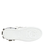 Dolce & Gabbana White Portofino Crystal Sneakers  Shoes