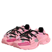Dolce & Gabbana Pink Low Top Space Women Sneakers Shoes