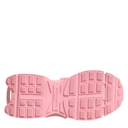 Dolce & Gabbana Pink Low Top Space Women Sneakers Shoes