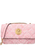 Versace Pink Fabric Shoulder Bag
