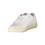 Tommy Hilfiger Bianco Polyurethane Women Sneaker