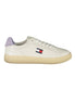 Tommy Hilfiger White Polyurethane Women Sneaker