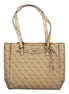 Guess Jeans Beige Polyurethane Women Handbag