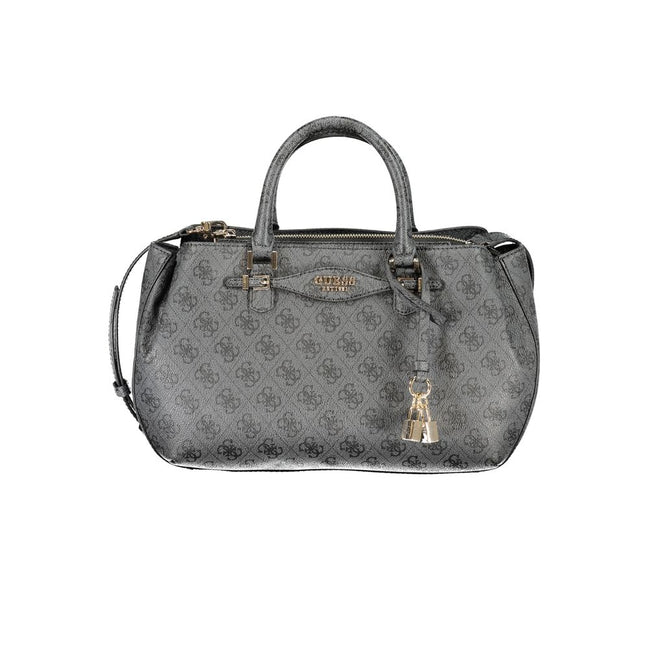 Guess Jeans Black Polyethylene Handbag