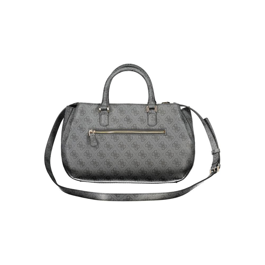 Guess Jeans Black Polyethylene Handbag