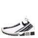 Dolce & Gabbana Black White Slip On Sorrento Sneakers Shoes