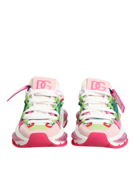 Dolce & Gabbana Πολύχρωμα Παπούτσια Airmaster Χαμηλά Sneakers από Δέρμα
