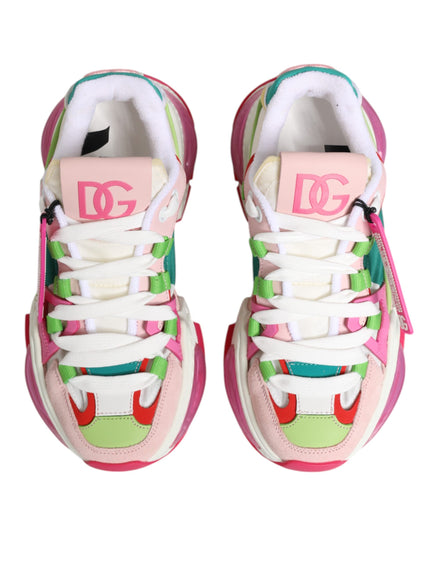 Dolce & Gabbana Πολύχρωμα Παπούτσια Airmaster Χαμηλά Sneakers από Δέρμα