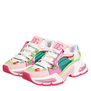 Dolce & Gabbana Πολύχρωμα Παπούτσια Airmaster Χαμηλά Sneakers από Δέρμα