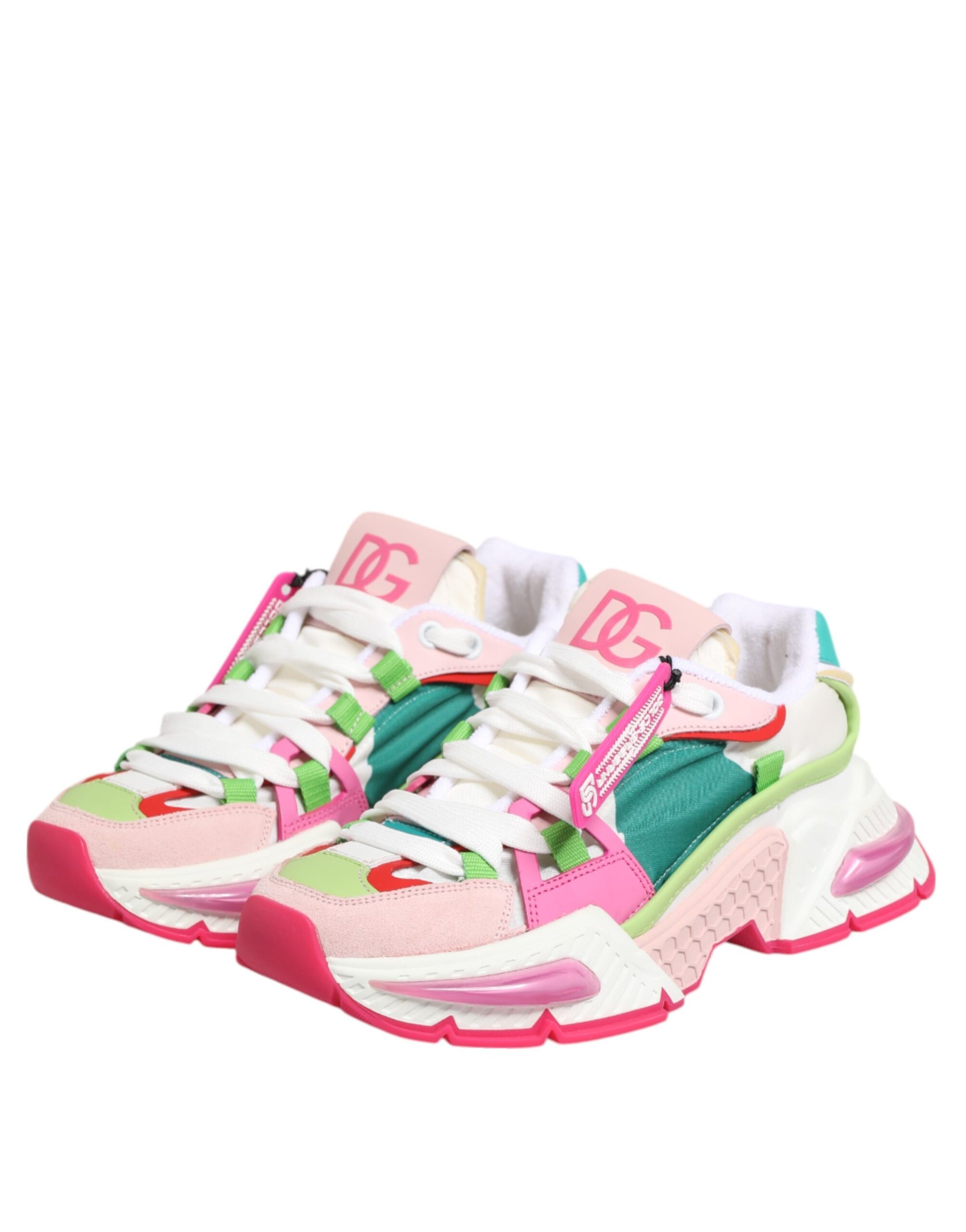 Dolce & Gabbana Πολύχρωμα Παπούτσια Airmaster Χαμηλά Sneakers από Δέρμα