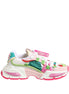 Dolce & Gabbana Multicolor Leather Airmaster Low Top Sneaker Shoes