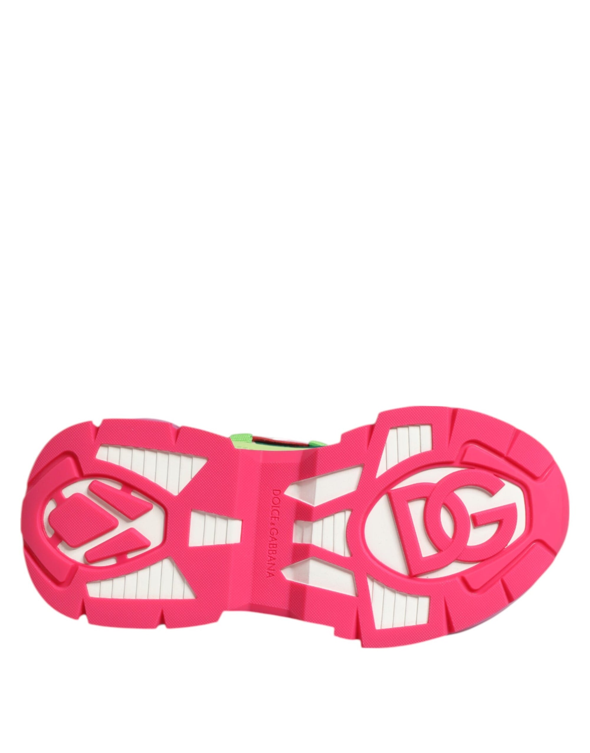 Dolce & Gabbana Πολύχρωμα Παπούτσια Airmaster Χαμηλά Sneakers από Δέρμα