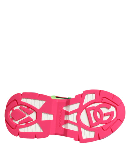 Dolce & Gabbana Πολύχρωμα Παπούτσια Airmaster Χαμηλά Sneakers από Δέρμα