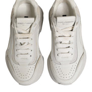 Dolce & Gabbana White Daymaster Low Top Sneaker Shoes