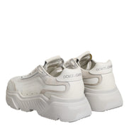 Dolce & Gabbana White Daymaster Low Top Sneaker Shoes