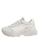 Dolce & Gabbana White Daymaster Low Top Sneaker Shoes