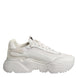 Dolce & Gabbana White Daymaster Low Top Sneaker Shoes