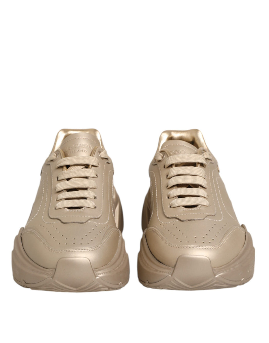 Γυναικεία Αθλητικά Παπούτσια Dolce & Gabbana Gold Leather Daymaster