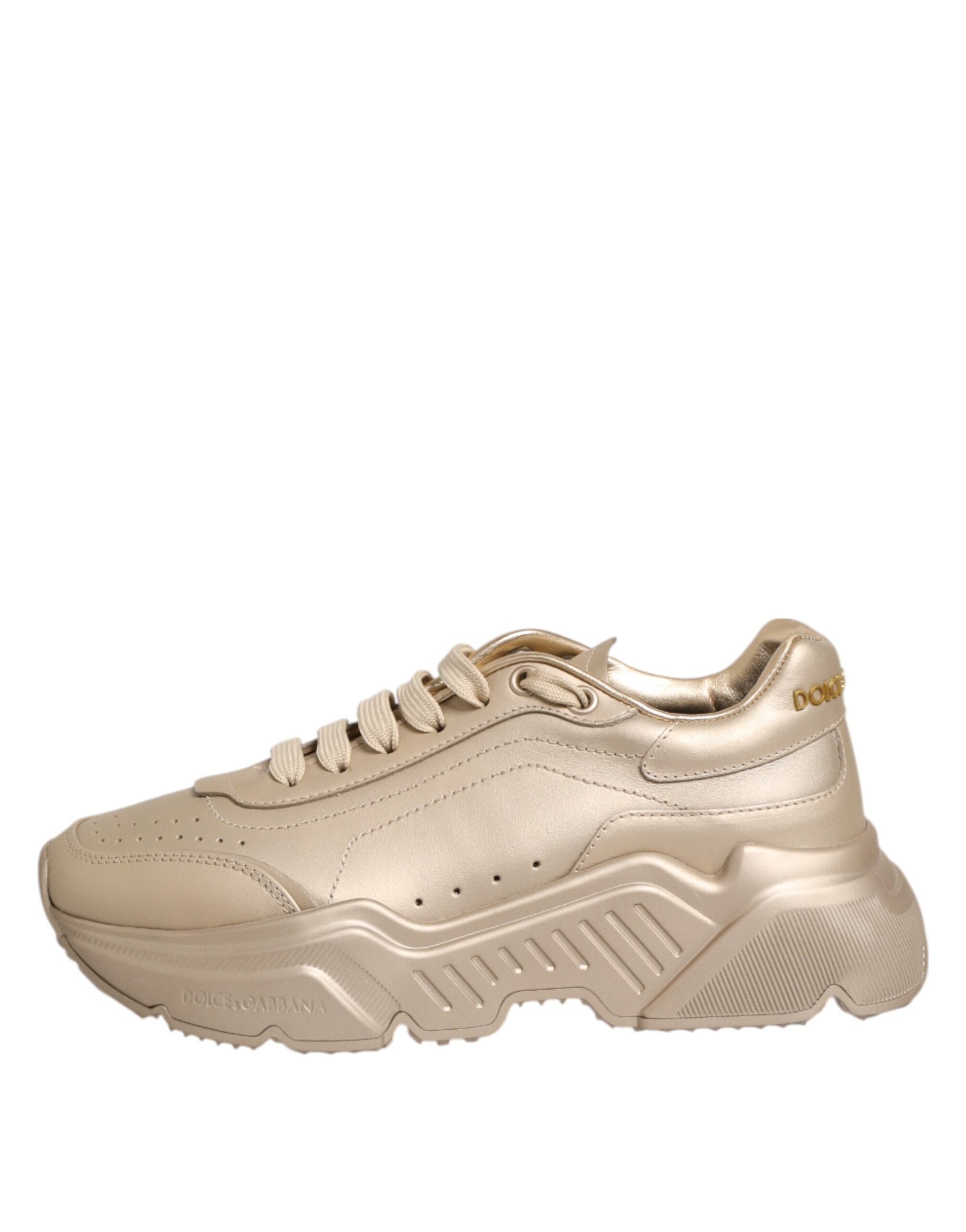 Γυναικεία Αθλητικά Παπούτσια Dolce & Gabbana Gold Leather Daymaster