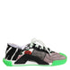 Dolce & Gabbana Multicolor DG Logo Leopard Cherry Sneaker Shoes