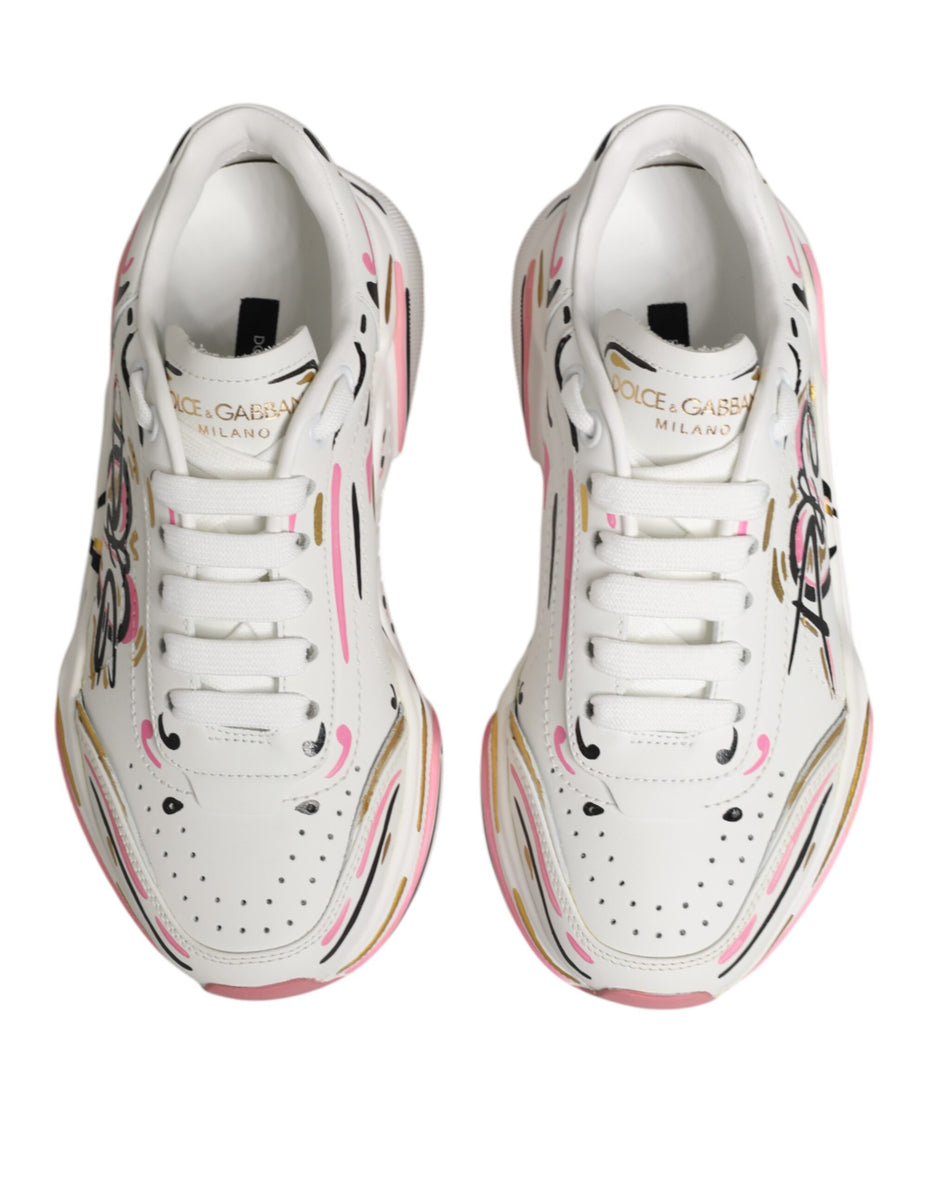 Dolce & Gabbana Πολύχρωμα Χειροποίητα Παπούτσια Sneakers DAYMASTER