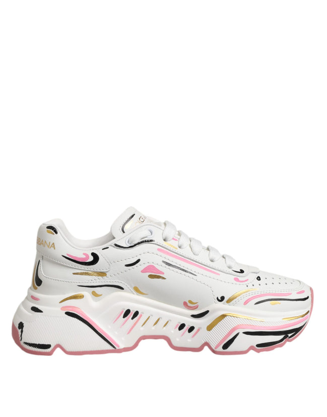Dolce & Gabbana Πολύχρωμα Χειροποίητα Παπούτσια Sneakers DAYMASTER
