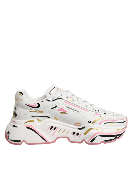 Dolce & Gabbana Πολύχρωμα Χειροποίητα Παπούτσια DAYMASTER Sneakers
