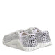 Dolce & Gabbana Λευκά Sneakers NS1 από Καμβά και Δέρμα με Διακοσμητικές Λεπτομέρειες