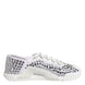 Dolce & Gabbana Λευκά Sneakers NS1 από Καμβά και Δέρμα με Διακοσμητικές Λεπτομέρειες