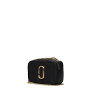 Τσάντα Marc Jacobs μαύρη από δέρμα για χιαστί  